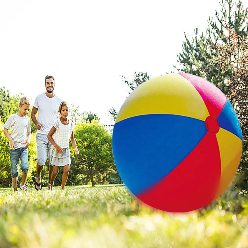 Beach Camp 2025 New Fun Toys Giant Inflatable Pool Beach Thickened PVC Sports Ball Outdoor Water Games Party Toy Children'S Birthday Gifts