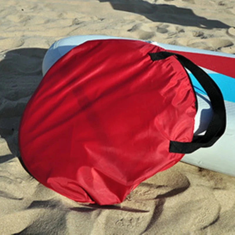 Beach Camp Kayak, Boat Wind Paddle Sailing Kit Popup Board Sail Rowing Downwind Boat Windpaddle with Clear Window Kayak Accessories