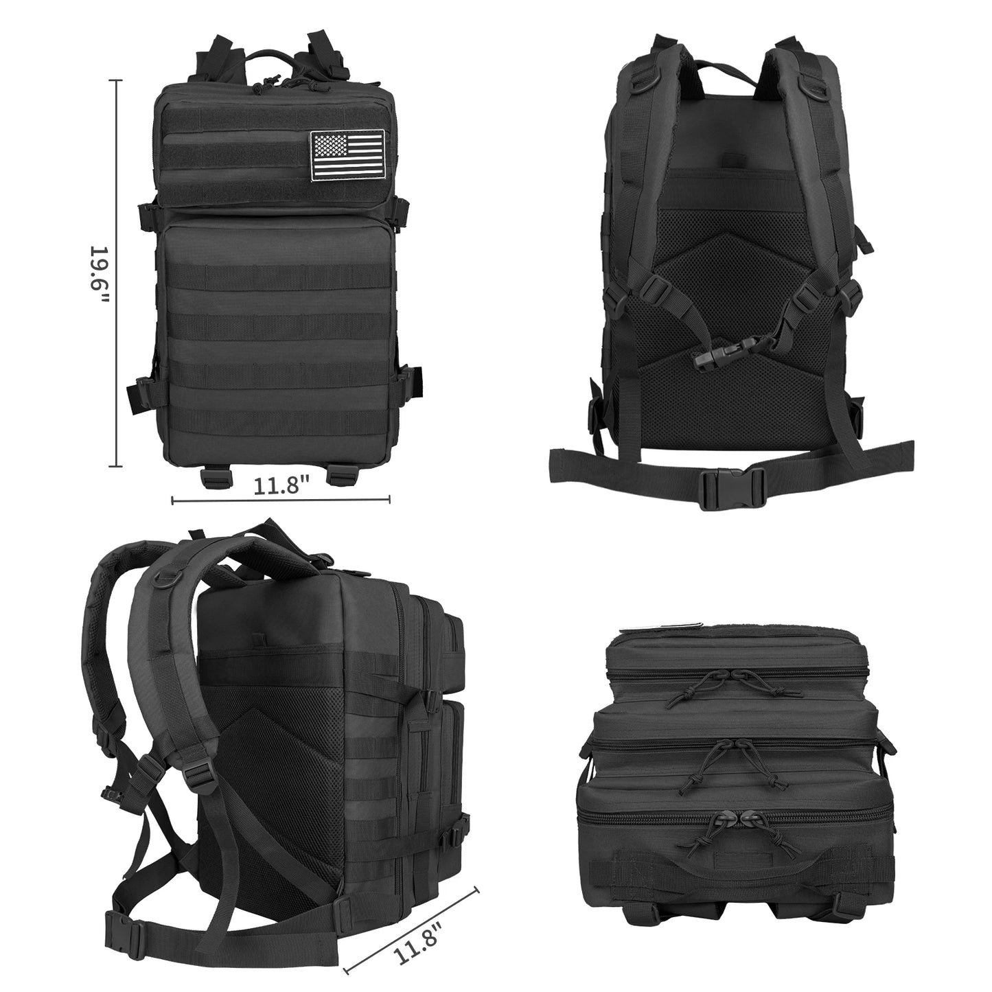 30L/45LHiking Hunting Tactical BackpackIdeal for Travel and Outdoor Activities Such as Routes, Camping, Excursions and Hiking