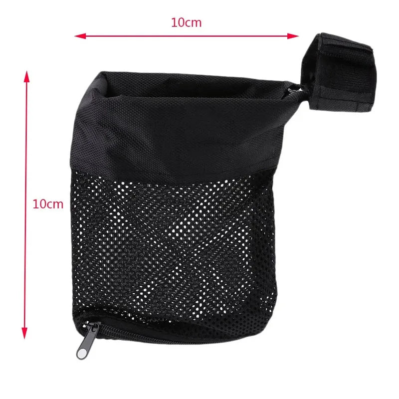 Hunting Bullet Shell Bag Gear Ammo Brass Shell Catcher Mesh Trap Nylon Mesh Bag Capture Black Collection Bag Ammo Bag