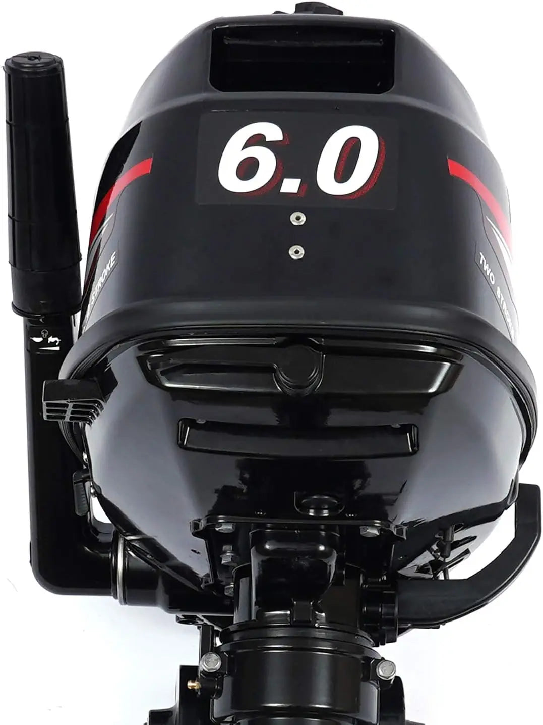 Beach Camp 18HP 2 Stroke Outboard Motor, Fishing Boat Engine Water Cooling 246CC Heavy Duty Boat Engine Marine Engine with CDI Ignition