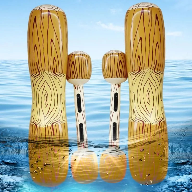 Beach Camp 4Beach Camp Pcs Inflatable Pool Floats, Pool Rafts Row Toys For 2 Players Adults Children Summer Pool Party Floating Toys for Kids