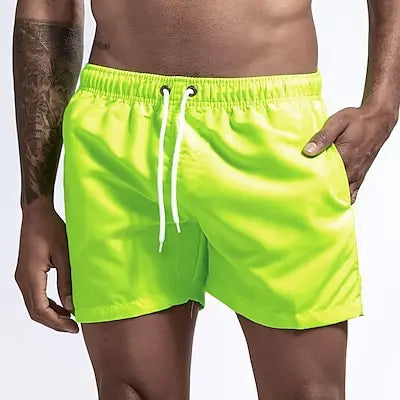 Beach Camp Men's Swim Shorts Swim Trunks Quick Dry Board Shorts Bathing Suit Breathable Drawstring With Pockets for Surfing Beach Summer