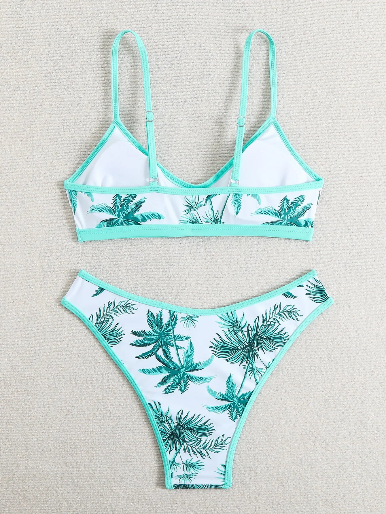 Beach Camp Bathing Suit Women New Swimsuit Female Europe and America Bikini Swimwear Triangle Swimming Trunks Wholesale