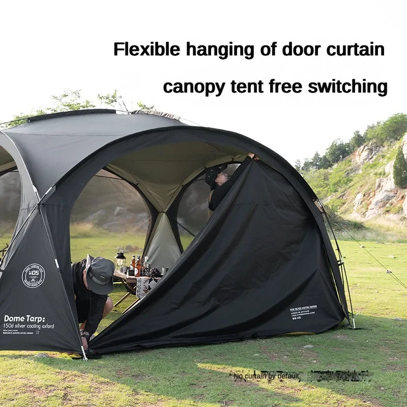Beach Camp 8-10 person Camping Dome Tents Outdoor Dome Tarp or Accessor Garden Big Canopy Beach Awning Waterproof Tent Picnic Pergola Tent