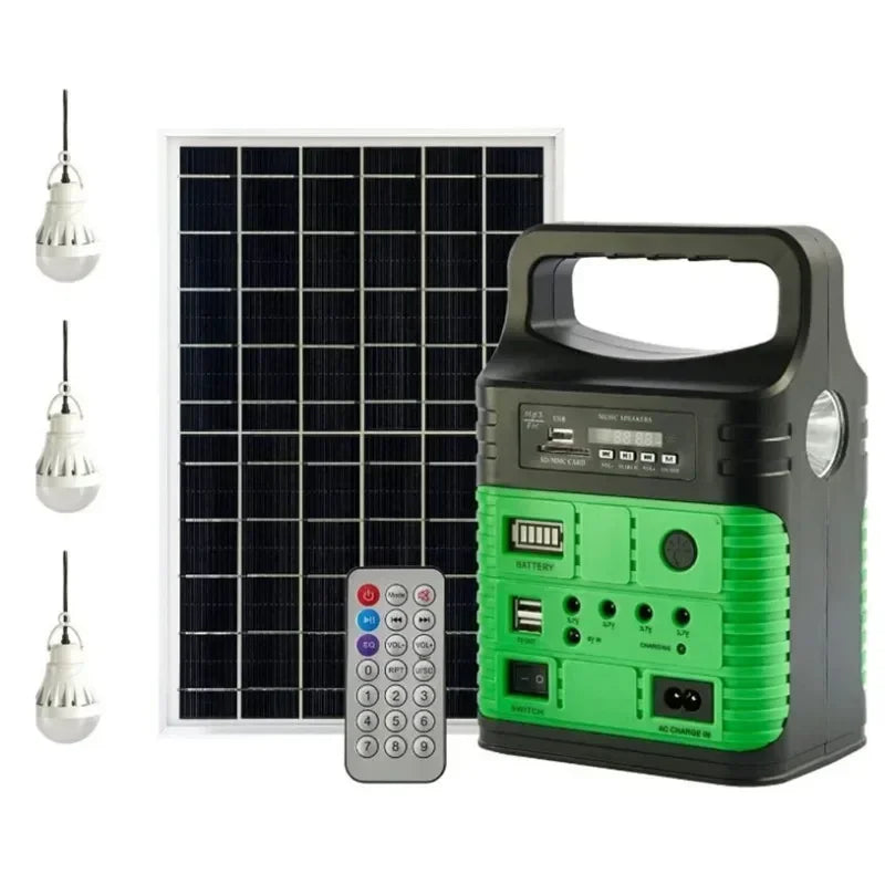 Beach Camp Portable Power Station 7500mAh Solar Mini Generator for Outdoor Camping Emergency Fishing Travel Party Trip with USB DC Outlet