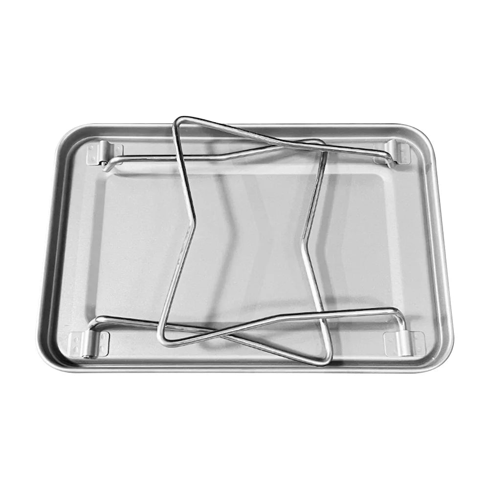 Tomshoo Ultralight Portable Mini Titanium Table Versatile Foldable Table Camping BBQ Grill Tourism Picnic Table Camping Supplies