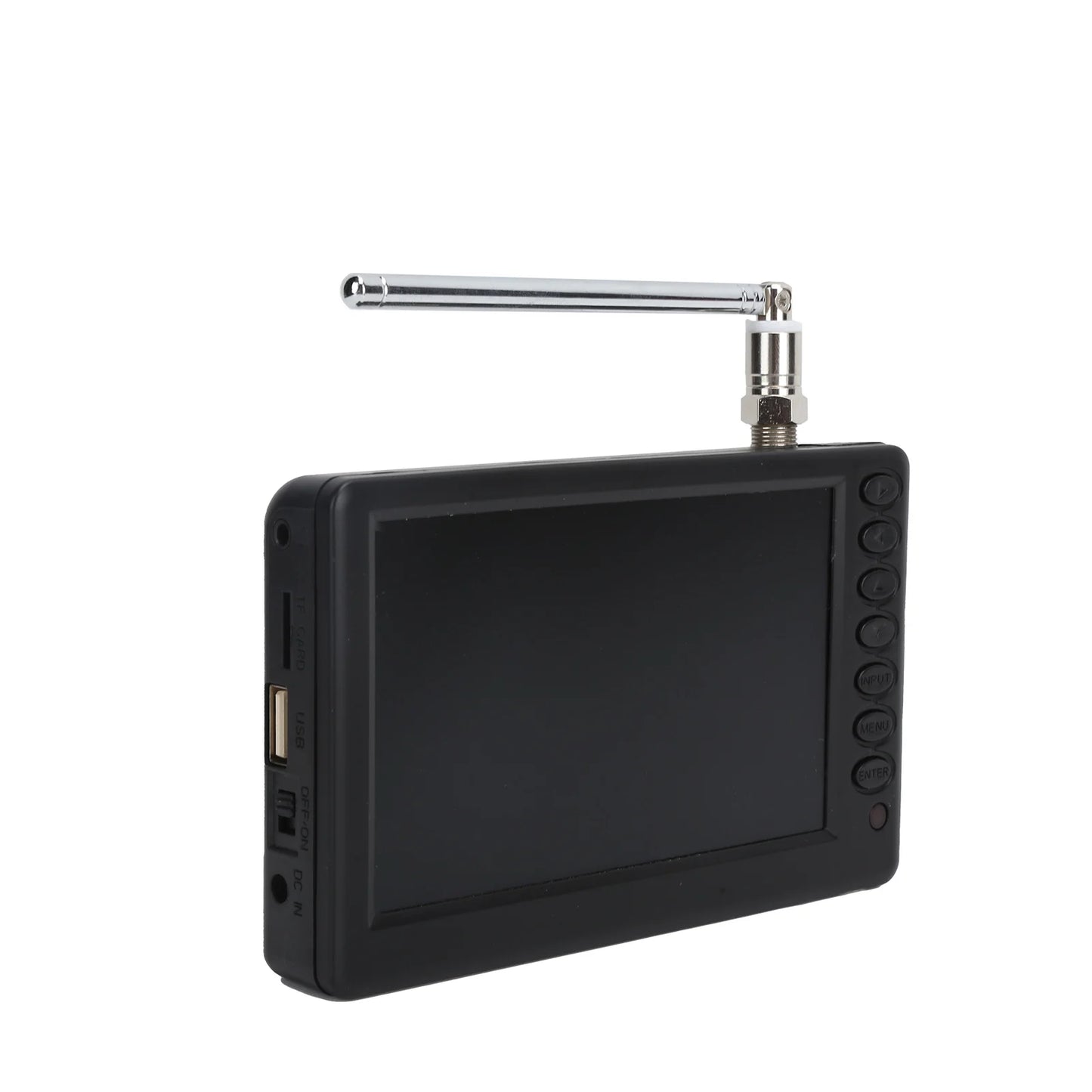 Beach Camp Digital Television 5 Inch Digital Television ATSC TV Portable Digital TV for Car Camping Kitchen Portable Digital TV