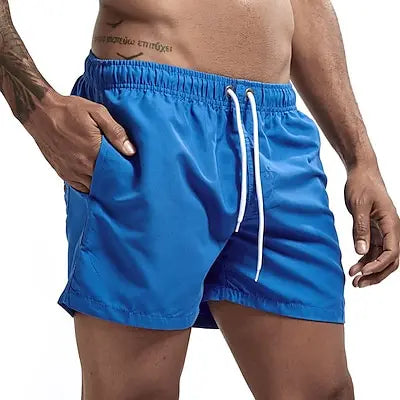 Beach Camp Men's Swim Shorts Swim Trunks Quick Dry Board Shorts Bathing Suit Breathable Drawstring With Pockets for Surfing Beach Summer