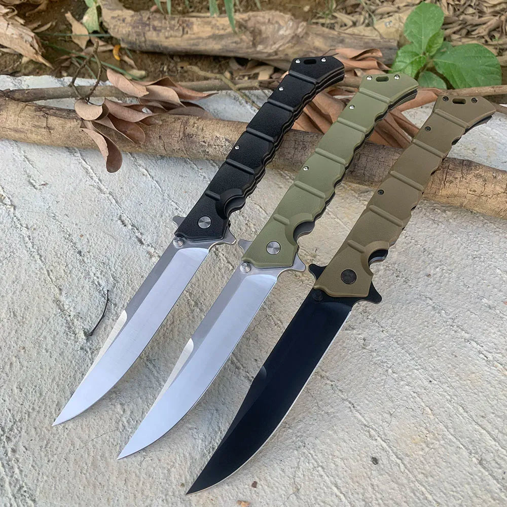 Beach Camp Folding Hunting Knife Self Defense Survival Tactical Knives Swiss Pocket Knife for Men Hand Tools