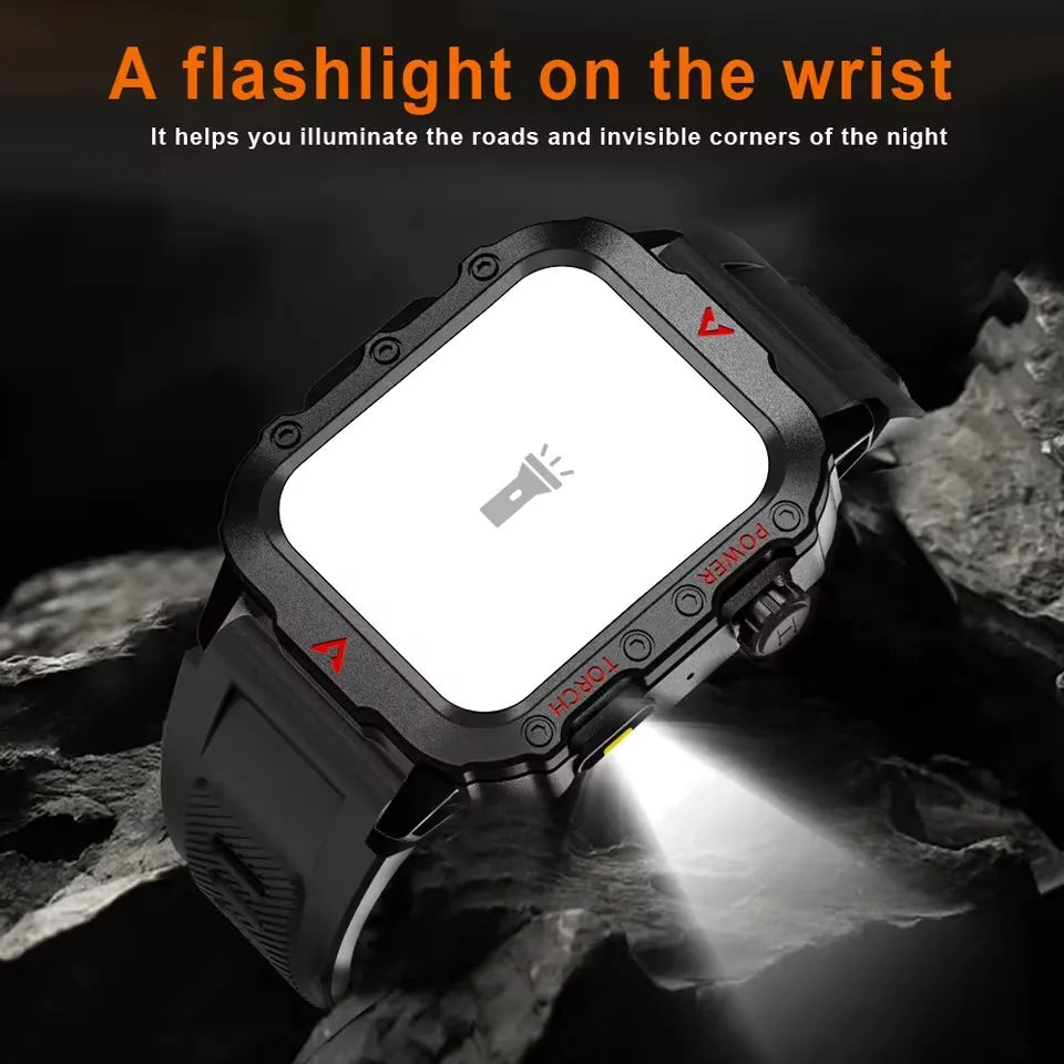 Beach Camp 2025 Smartwatch For New GPS Smart Watch Men 1.71 Inch HD Display GPS & Make/Receive Phone Calls 400mAh Battery Braceletes