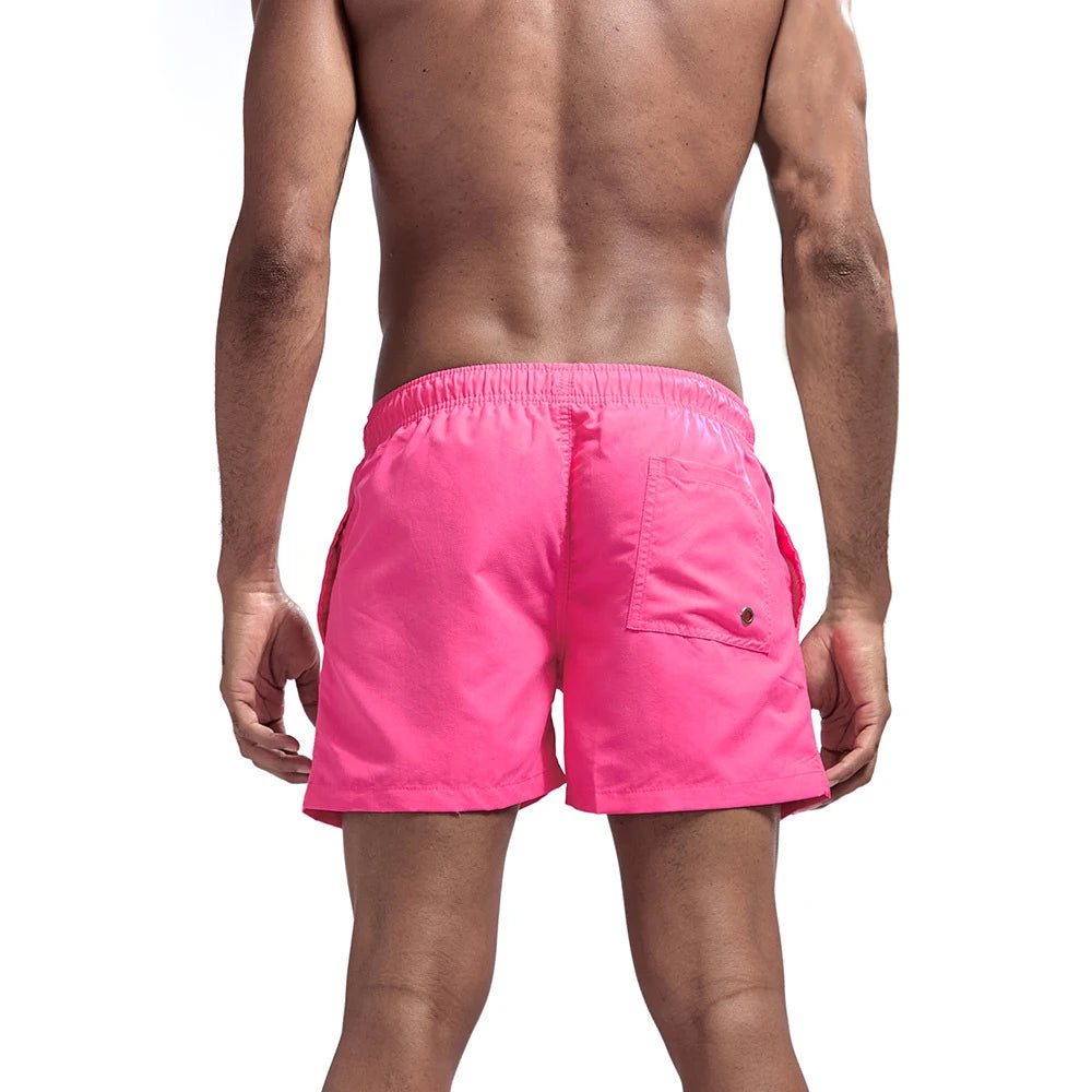 Beach Camp Men's Swim Shorts Swim Trunks Quick Dry Board Shorts Bathing Suit Breathable Drawstring With Pockets for Surfing Beach Summer