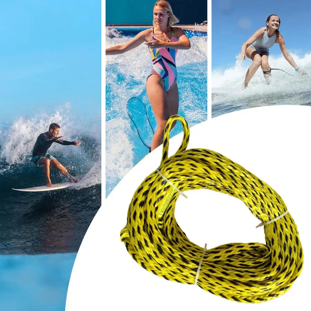 Beach Camp Professional Safe Floating Rope Inflatable towing equipment For Boating Skiing Wakeboarding Kneeboarding Watersports accessories