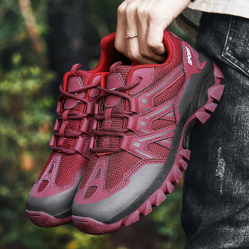 Beach Camp Men/women's Hiking Shoes Outdoor Trekking Sports Climbing Camping Boots Non-slip Waterproof Walking Jogging Trainers Sneakers