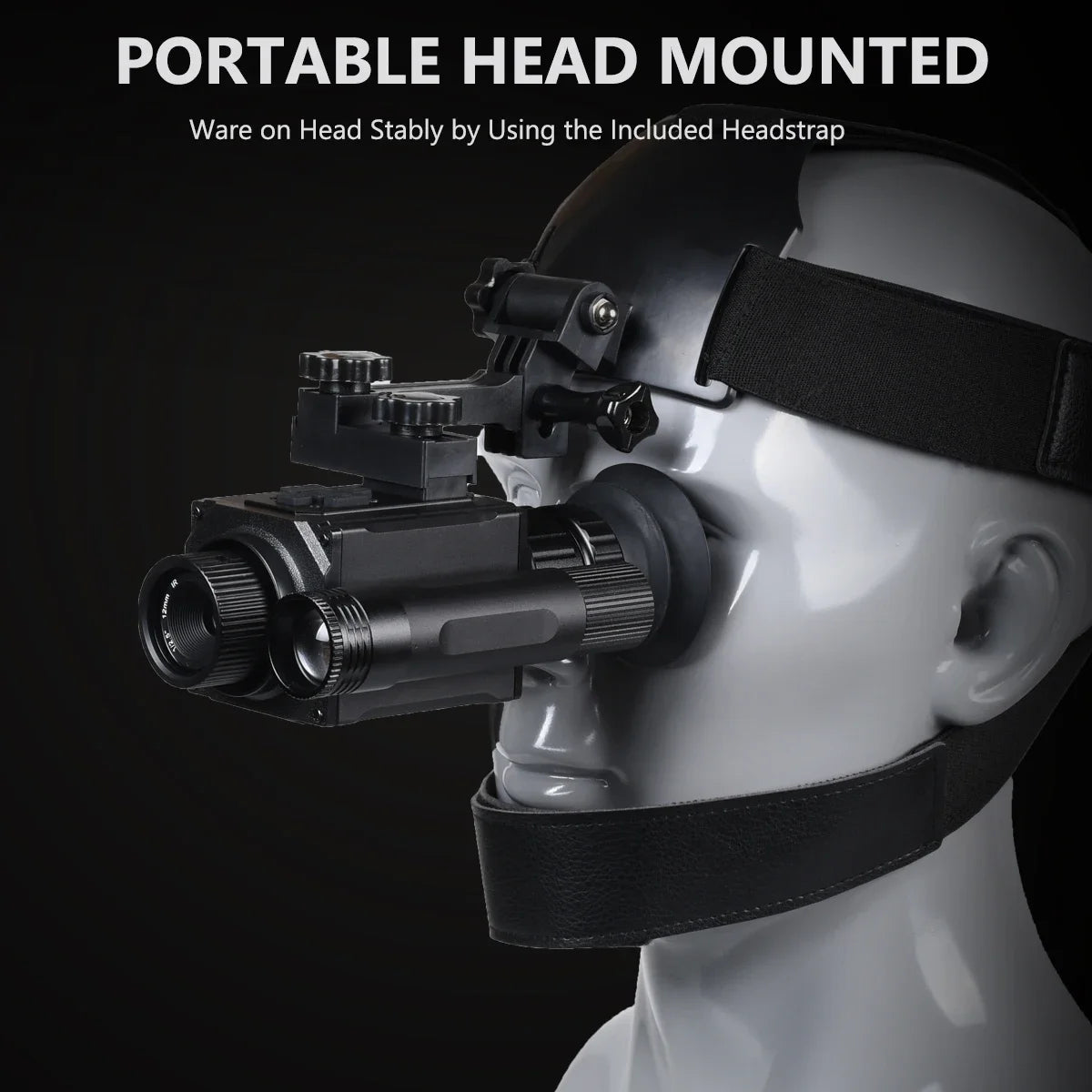 Beach Camp NK006 Helmet Night Vision Monocular Long-Distance Infrared 5X Zoom 1080P Digital Hunting Night Vision Goggles Telescope
