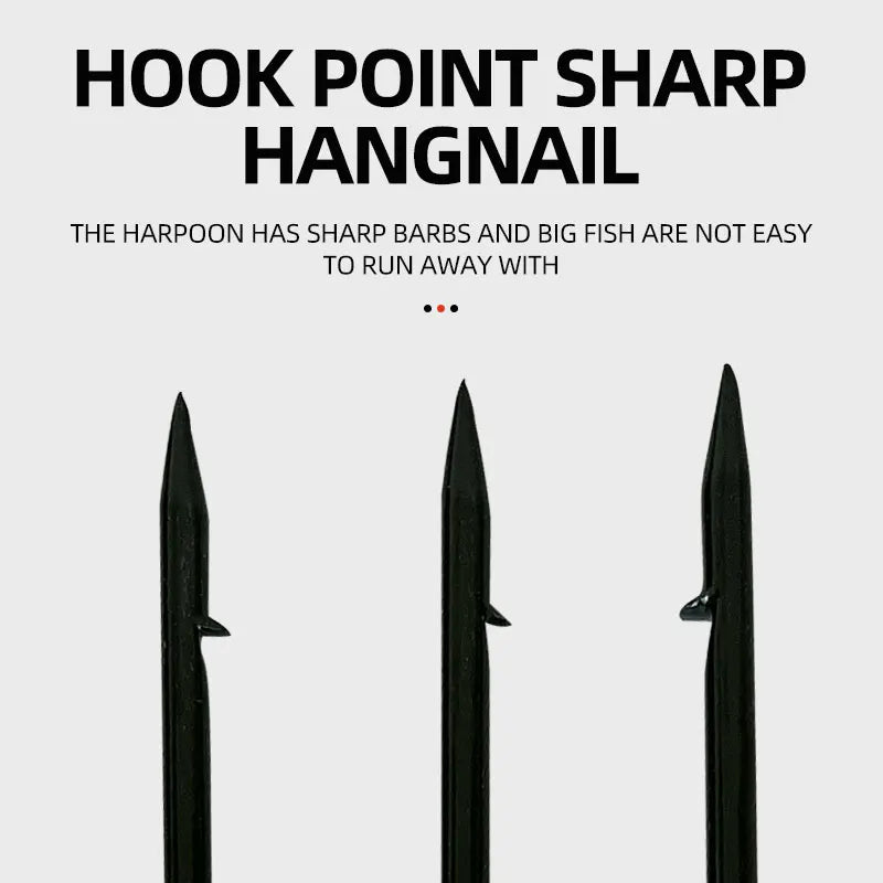 Fish Frog Spear Gig 3 4 5 Prong Frog Spear Fishing Fork Harpoon Tip Barbed Fishing Spear Gaff Fork Hook Fishing Equipment