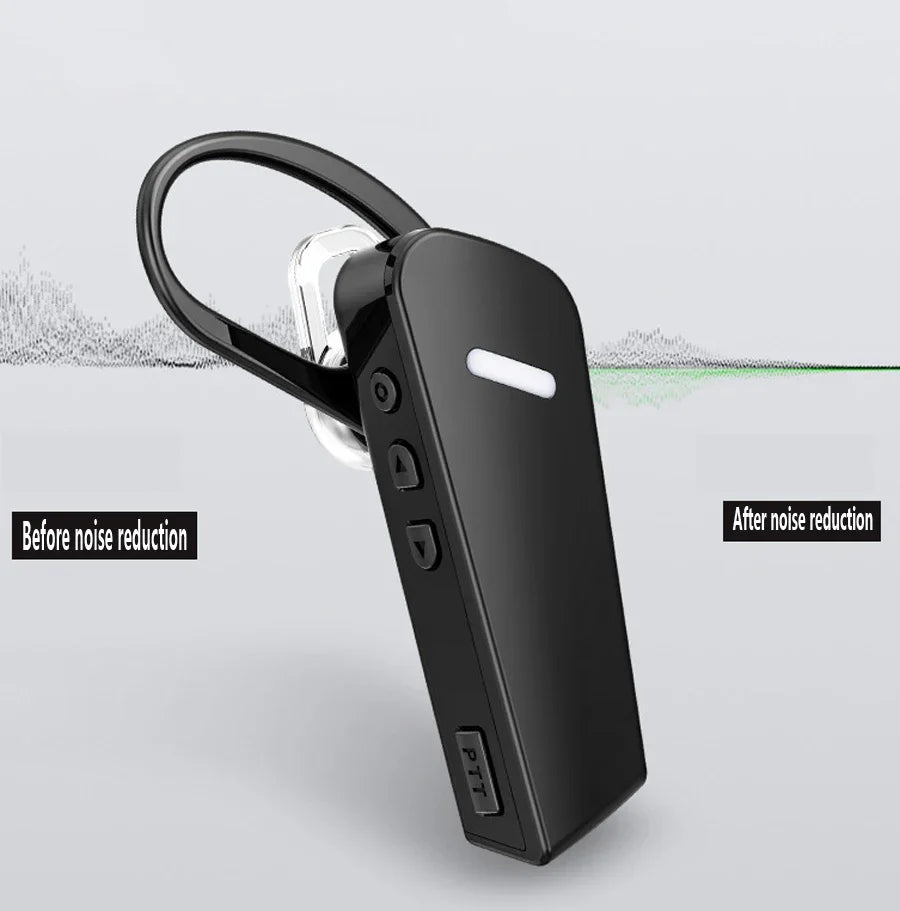 Walkie Talkie Wireless Mini 3W 400-470Mhz Radio Earphone Radio Beauty Salon Hair Salon Restaurant Ear Hook Small Compact