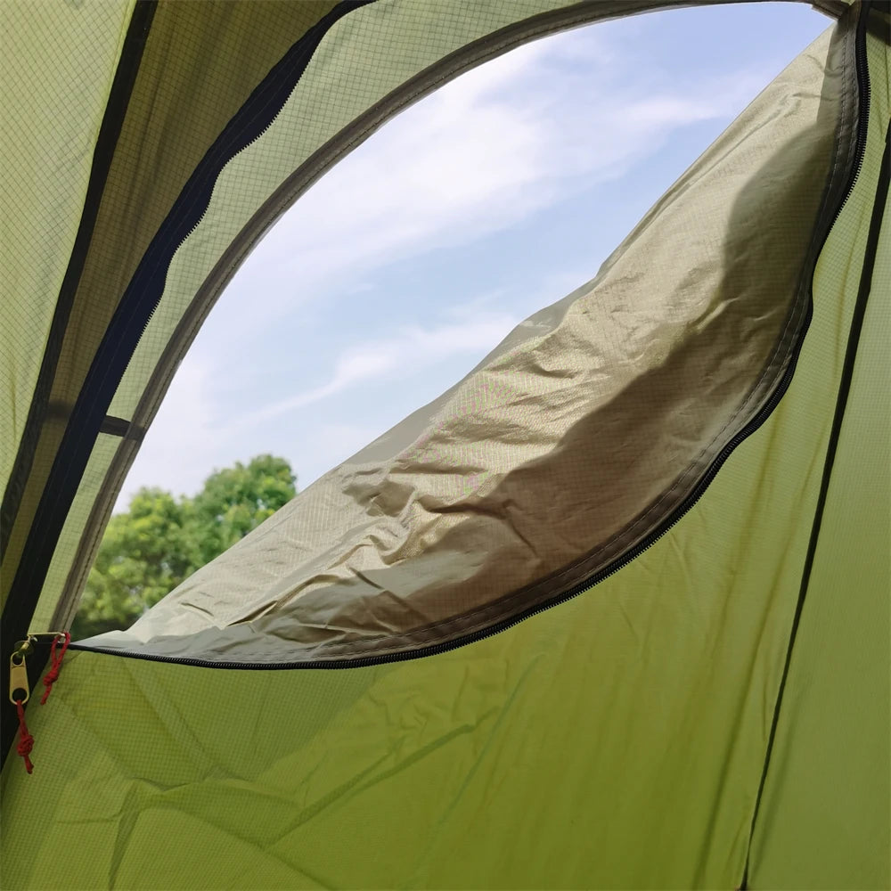 Beach Camp 4-6 People Tipi Hot Tent with Stove Jack 400PRO Camping Pyramid Teepee Tent for Camping Backpacking Hiking