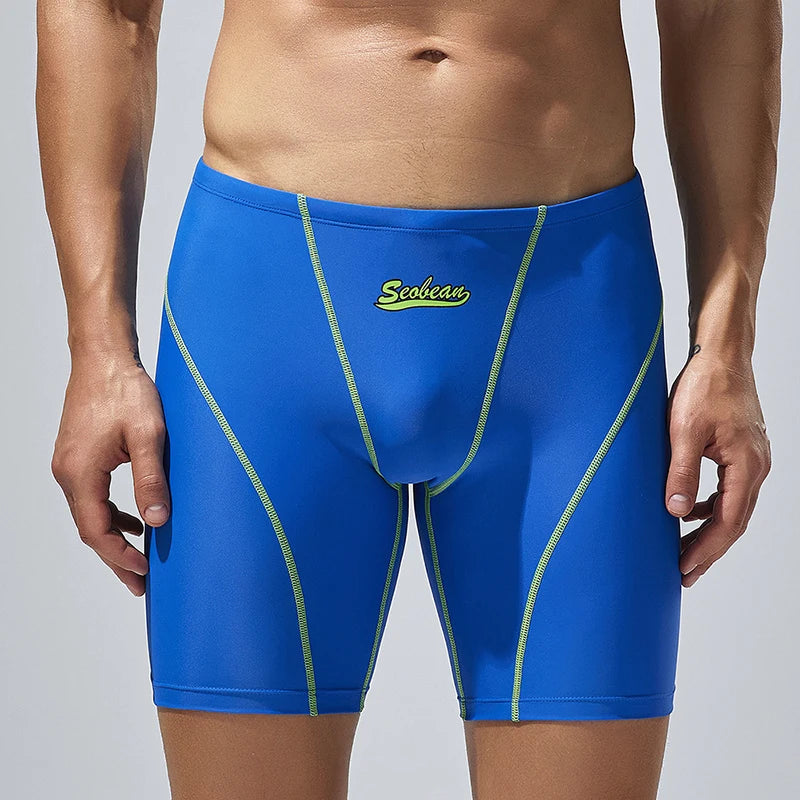 Beach Camp Men Swimsuits Swimwear Bathing Suit Man Fashion Rash Guard Big Size Swimming Trunks New Beachwear