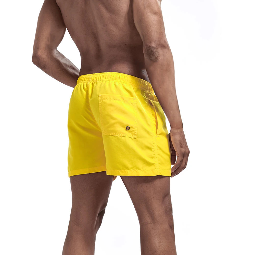 Beach Camp Men's Swim Shorts Swim Trunks Quick Dry Board Shorts Bathing Suit Breathable Drawstring With Pockets for Surfing Beach Summer