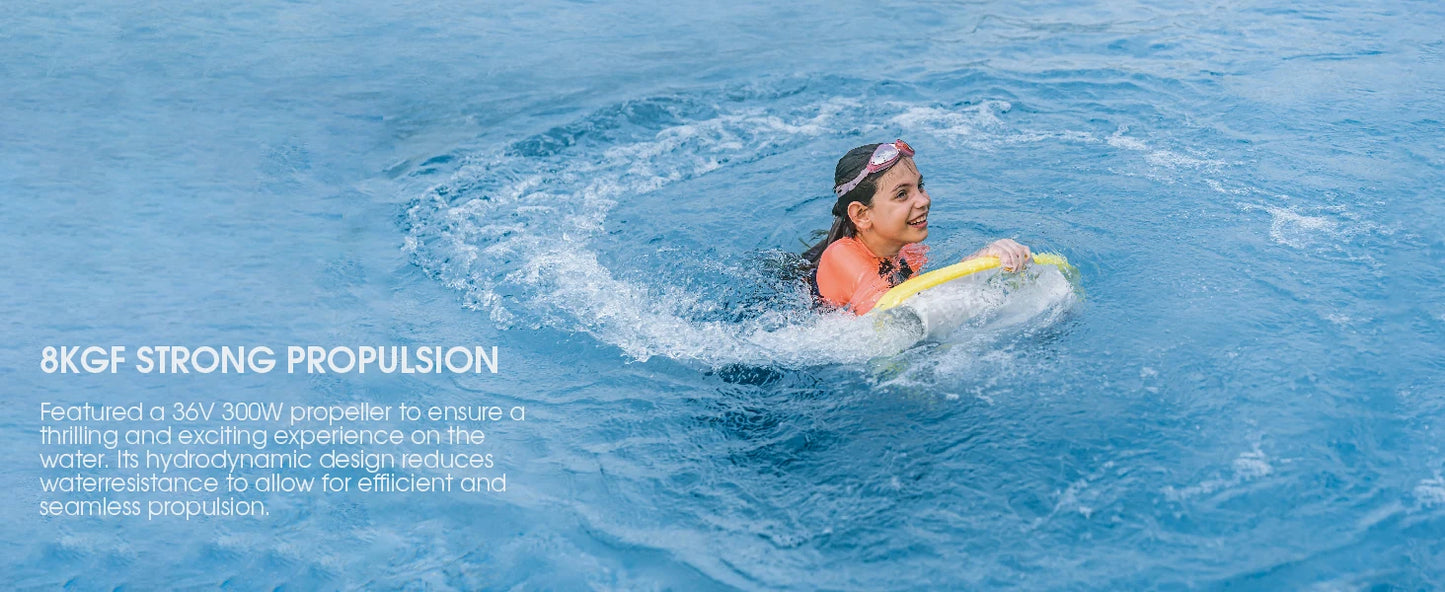 Beach Camp Portable Electric Kickboard Surfboard Swimming Sea Scooter Floating Jet Board Electric Surfboard Underwater Scooter for Kids