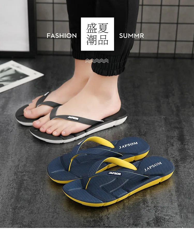 Beach Camp Fashion Blue Massage Sandals Men Flip Flops Sale Big Size 48 Casual Slides Men Non Slip Beach Slippers For Men chanclas hombre