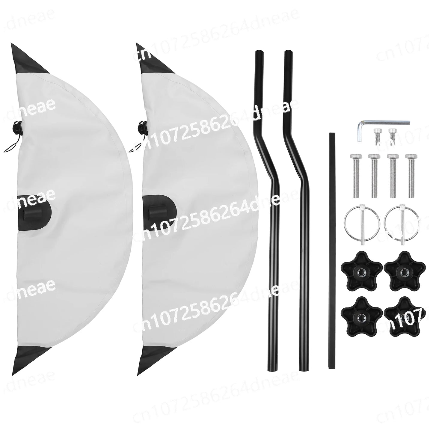 Beach Camp Kayak Boat Fishing Standing Float Stabilizer System Kit Kayak PVC Inflatable Outrigger Float with Sidekick Arms
