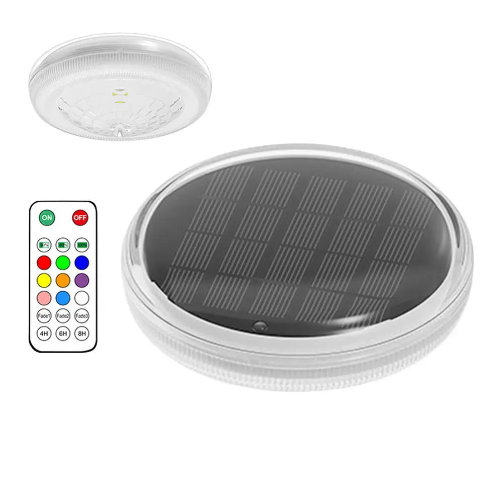 Beach Camp Solar Floating Pool Lights Floating Light IP68 Waterproof Colorful 9 Lighting Changing Lamp With 3 Timing Mode Pool Decoration