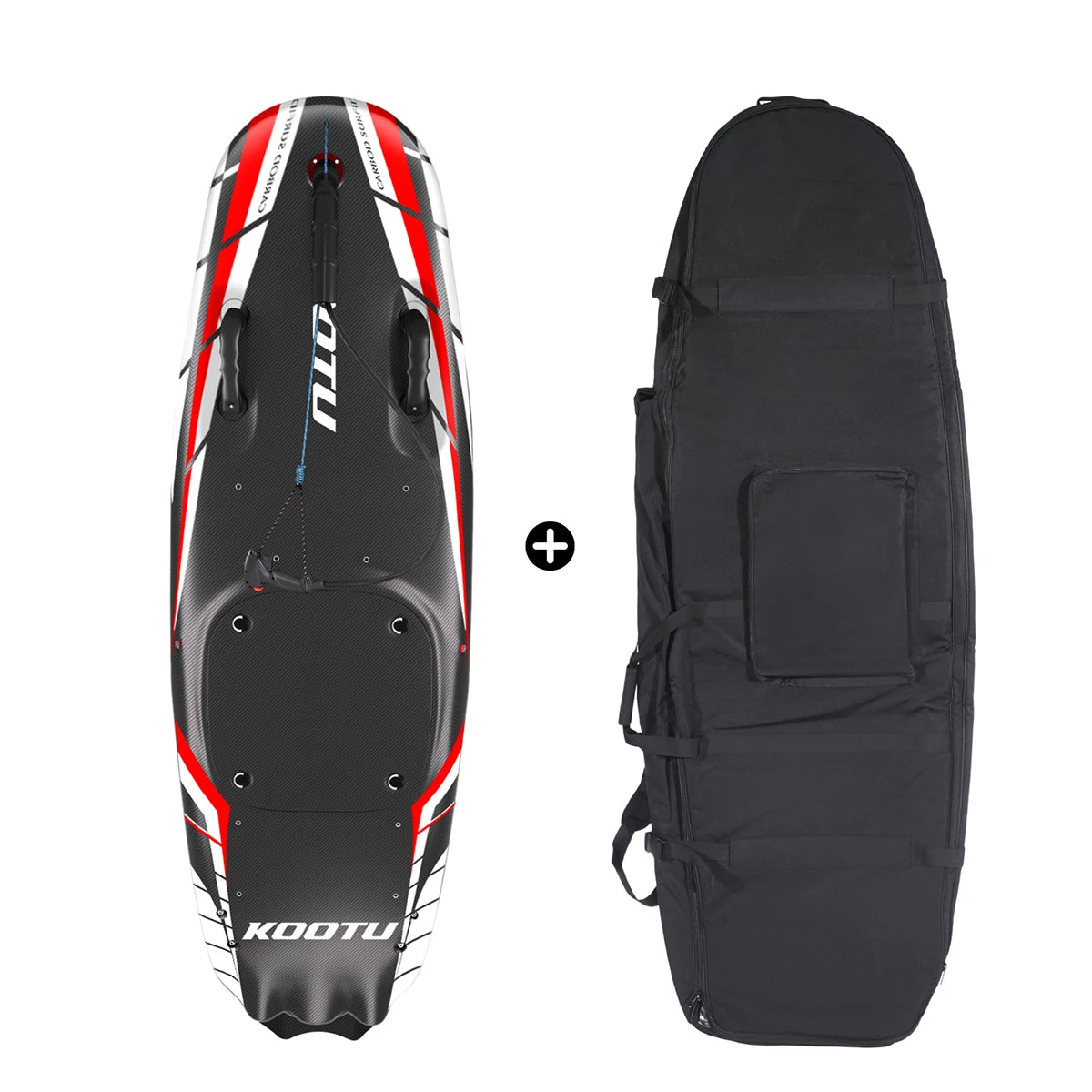 Beach Camp Fuel Engine Surfboard 109cc Electric Surfboard Carbon Fiber Surfboard Powerful High Speed Surfboards