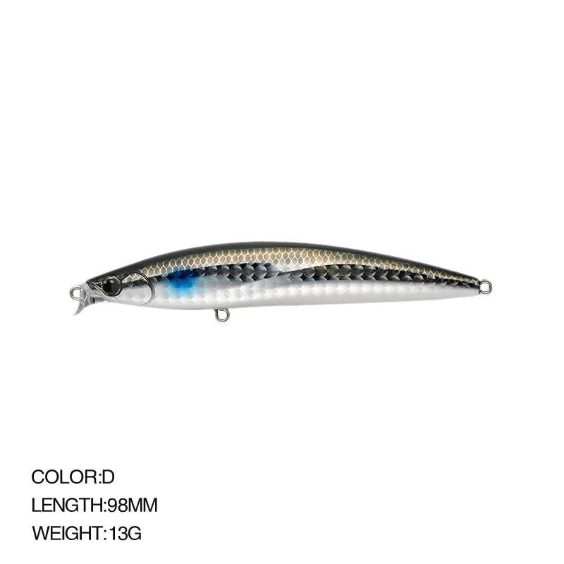 Minnow Fishing Lure Floating Artificial Lures Minnow Profession Hard Bait Saltwater Pesca Fishing Tackle