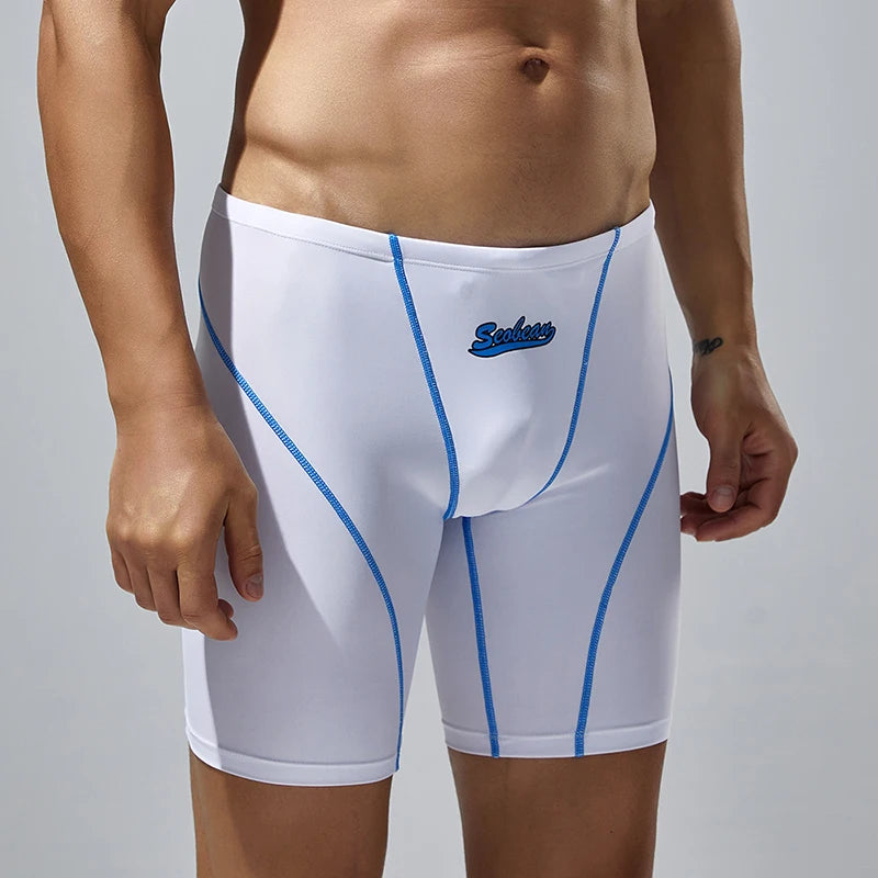 Beach Camp Men Swimsuits Swimwear Bathing Suit Man Fashion Rash Guard Big Size Swimming Trunks New Beachwear