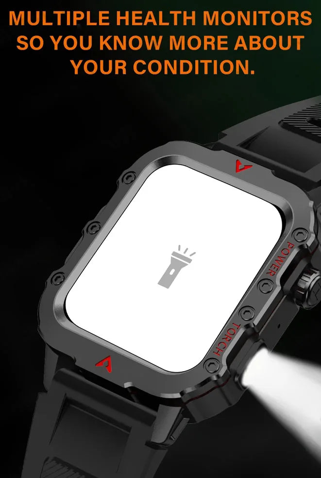 Beach Camp 2025 Smartwatch For New GPS Smart Watch Men 1.71 Inch HD Display GPS & Make/Receive Phone Calls 400mAh Battery Braceletes