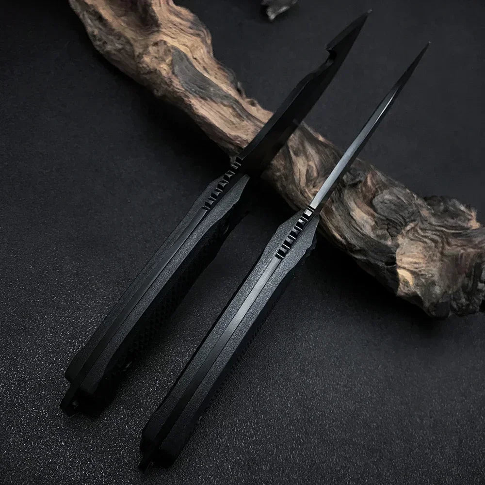 Beach Camp 1PC Hunt Straight Knives Outdoor Fixed Blade ABS Handles Rescue EDC Hunting Self Defense Jungle Survival Multifunctional Tool