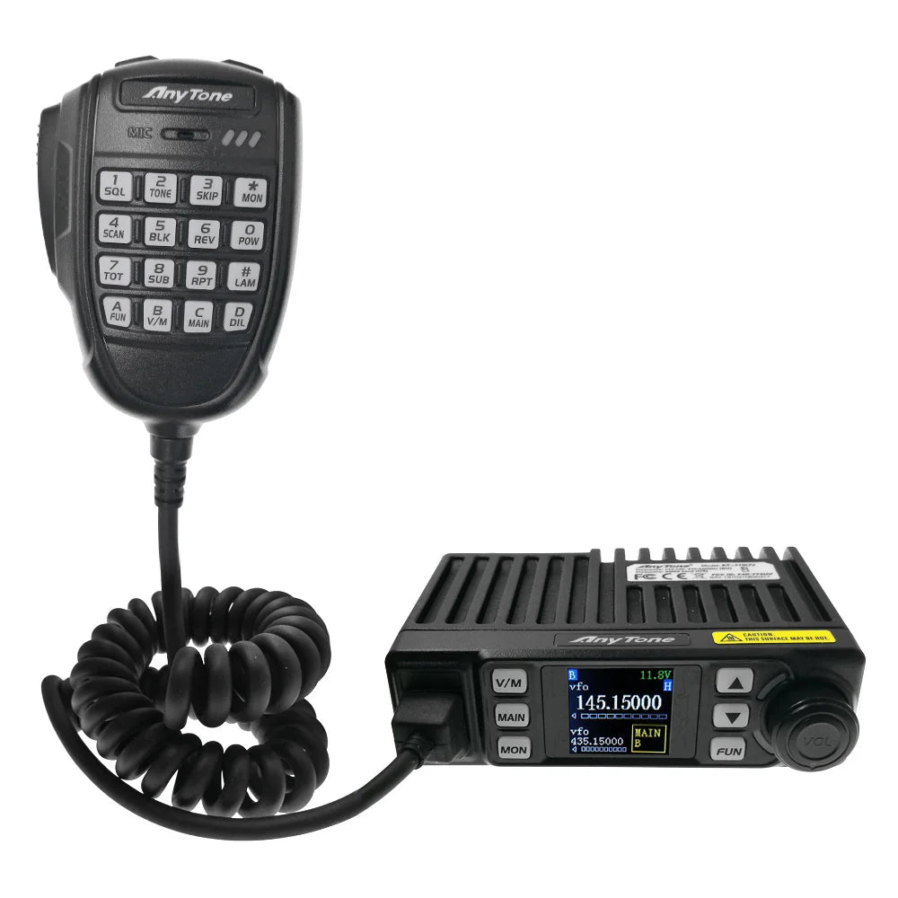 Beach Camp AT-779UV Mini Size Dual Band Transceiver Mobile Radio VHF/UHF 2 Way Radio Car Tranceiver