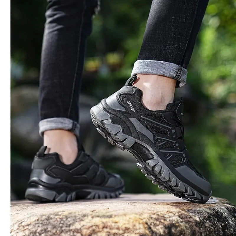 Beach Camp Men/women's Hiking Shoes Outdoor Trekking Sports Climbing Camping Boots Non-slip Waterproof Walking Jogging Trainers Sneakers