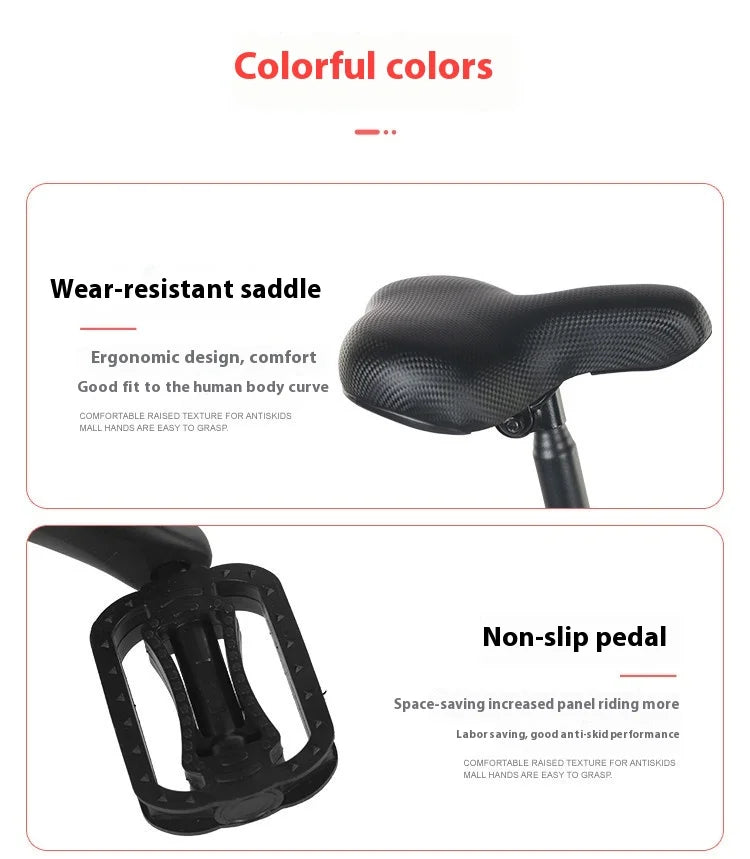Beach Camp Cycling City Mini Folding Bicycle 14 Small Bike Portable Ultra Light Transmission Disc Brakes
