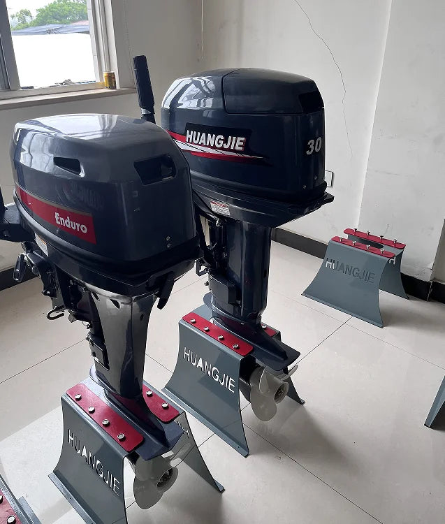 Huangjie Boat Motor 2 Stroke 30hp Boat Engine Gasoline Electric Start or Manul Start Outboard Engine Outboard Motors 2 Stroke
