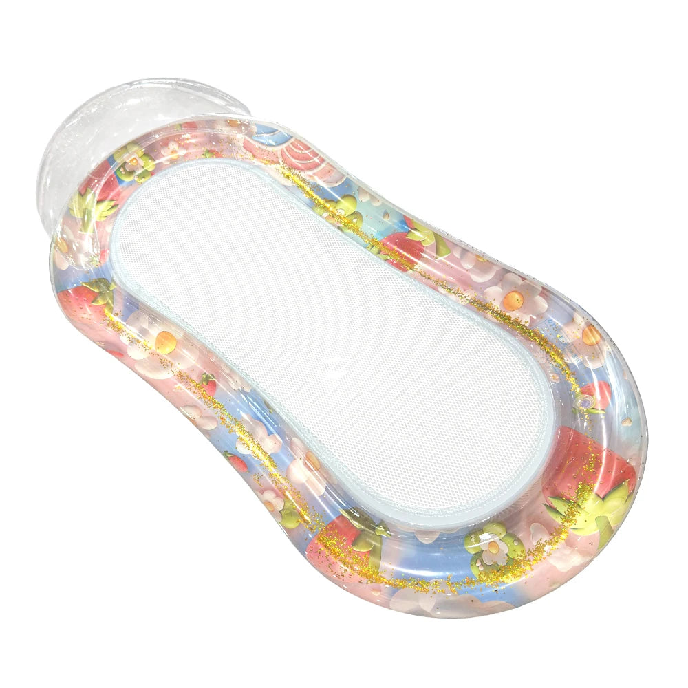 Beach Camp Inflatable Fruit Swimming Pool Float, Watermelon Clip Net Float, Large Water Float Raft Summer Beach Swimming Pool Inflatable Buoy