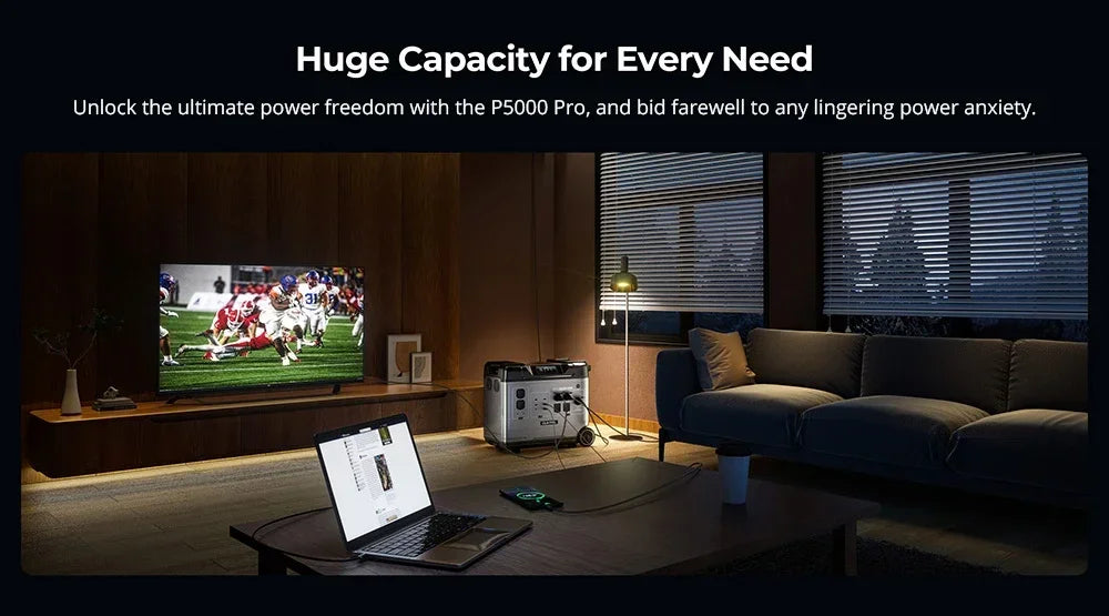 2000W 1440Wh Portable Power Station Backup Energy Storage Battery Solar Generator 2000W 1440Wh UPS Emergency Power Supply