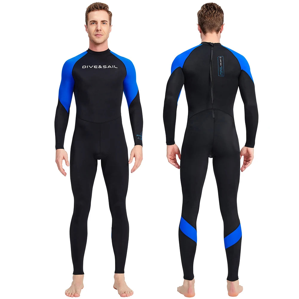 Beach Camp Wetsuit for Men Diving Clothes Sunscreen Snorkeling Surfing Swimsuit Warm Wetsuits Swimming Swimwear Full Suit