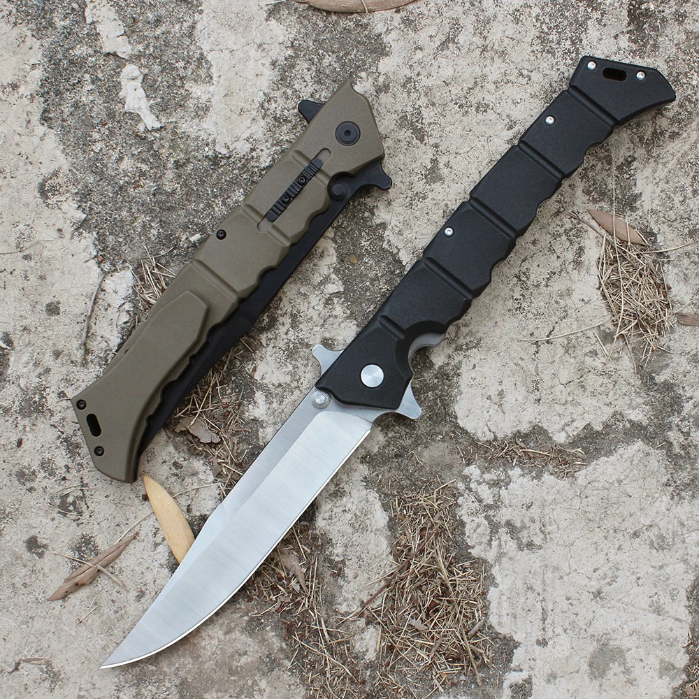 Beach Camp Folding Hunting Knife Self Defense Survival Tactical Knives Swiss Pocket Knife for Men Hand Tools