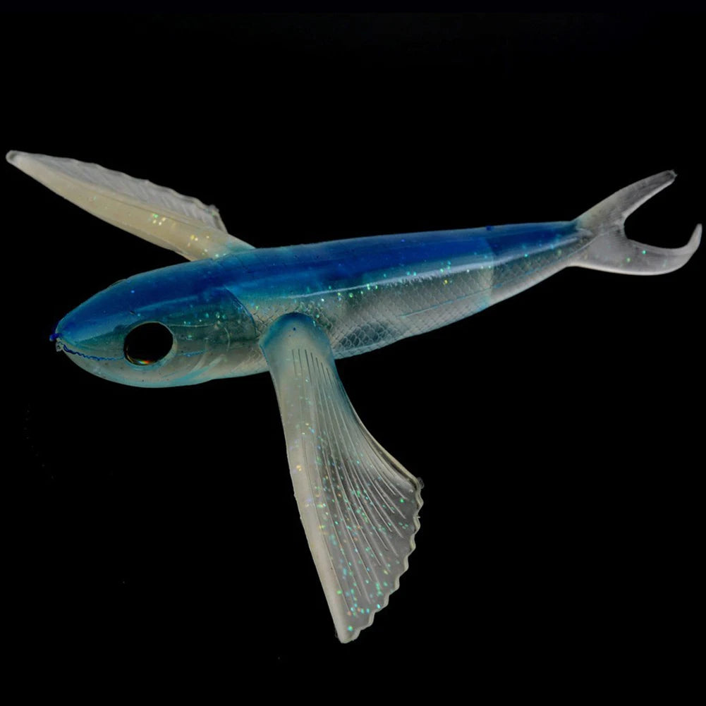 Fishing Lure Bait Sea Fishing Big Fish Flying Fish Soft Bait Tuna Lures Pink Trolling Bird Shaped Teaser for Fishing Tackle