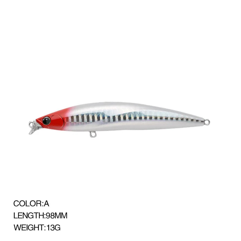 Minnow Fishing Lure Floating Artificial Lures Minnow Profession Hard Bait Saltwater Pesca Fishing Tackle