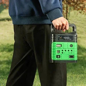 Beach Camp Portable Power Station 7500mAh Solar Mini Generator for Outdoor Camping Emergency Fishing Travel Party Trip with USB DC Outlet