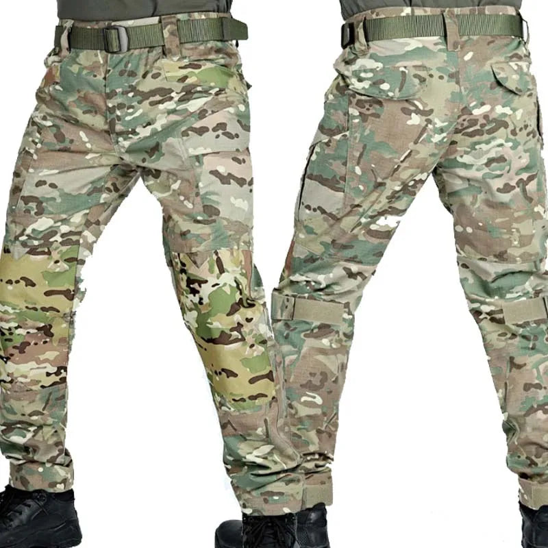 Outdoor Tactical Camping Hiking Trekking Wear Resistant Pants Men Clothes Airsoft Paintball Hunting Clothing Quick Dry Pants