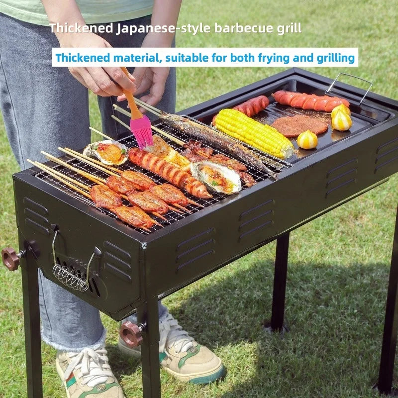 Japanese barbecue grills, portable picnic and camping barbecue grills, barbecue grills, household charcoal barbecue grills