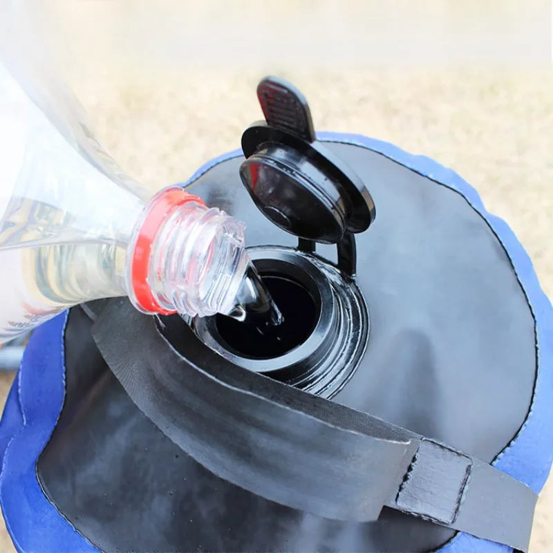 Outdoor Gadgets Shower Bag Camping Folding Shower Bag Bath Bag Hot Water Bag for Bathing Camping Gear Multitool