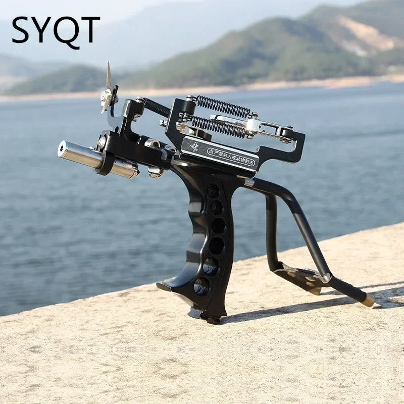 Beach Camp Laser Slingshot Hunting Fishing Professional Slingshot Outdoor Hunting Shooting Sports Powerful Hunting Acessories