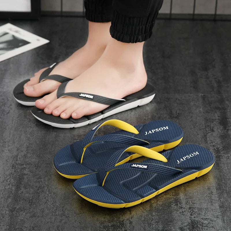 Beach Camp Fashion Blue Massage Sandals Men Flip Flops Sale Big Size 48 Casual Slides Men Non Slip Beach Slippers For Men chanclas hombre
