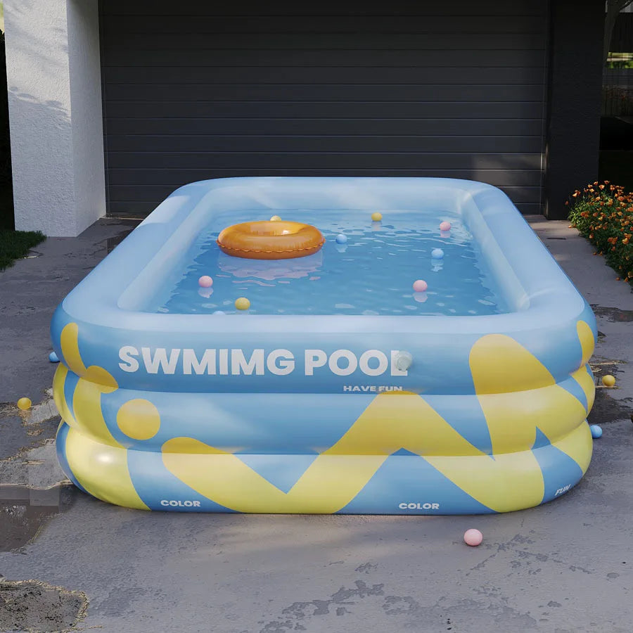 Beach Camp Inflatable Swimming Pool, Family Swimming, Pool Summer Swimming Pool, Indoor Swimming Pool, Outdoor Swimming Pool, Water Party